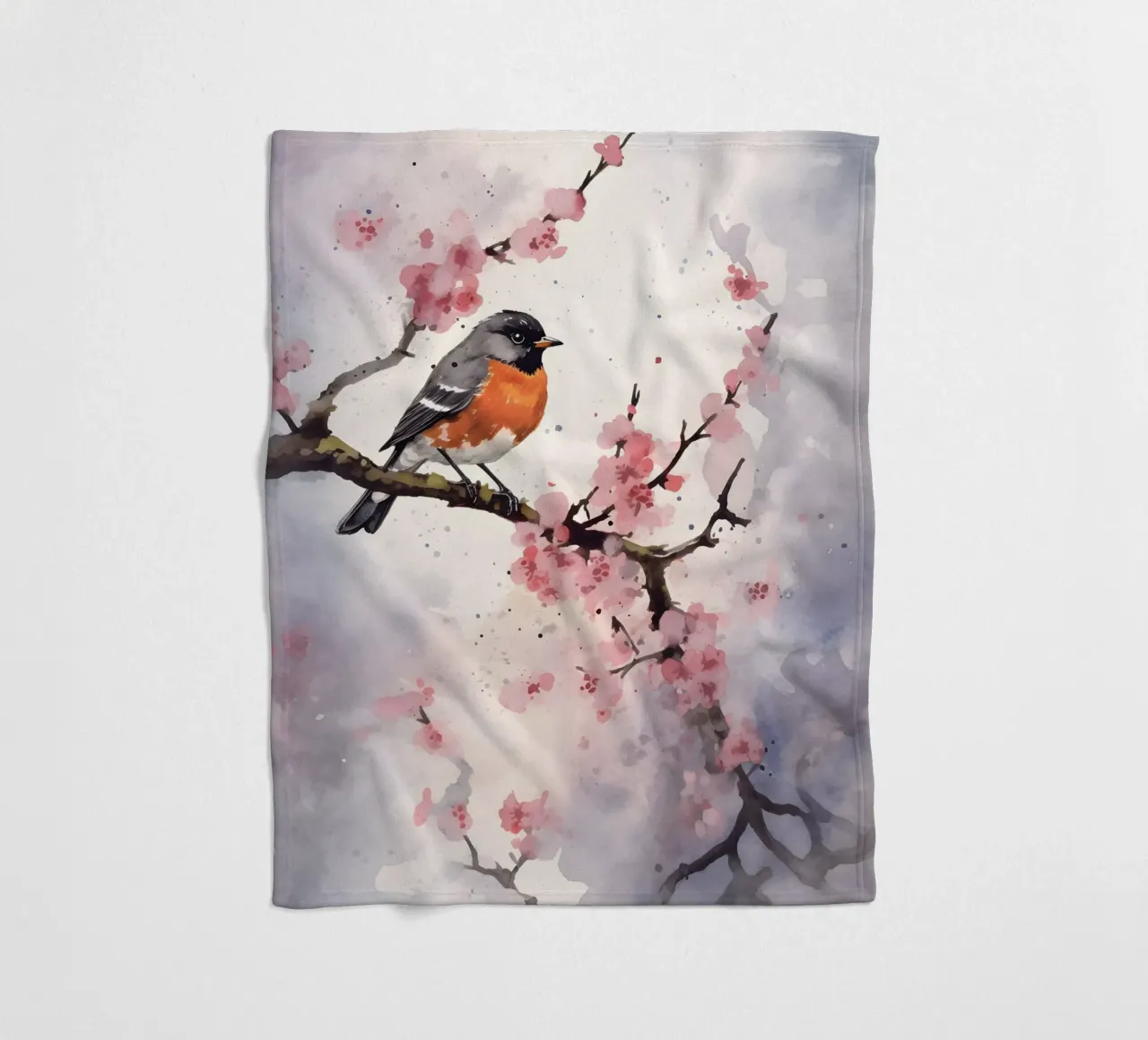 Robin coperta in pile da FreeArtStudio