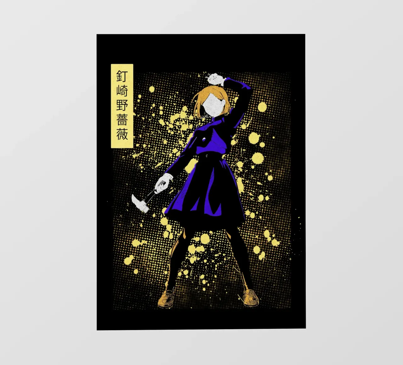 Jujutsu Kaisen 3 pellicola backlit da Neonartstudio