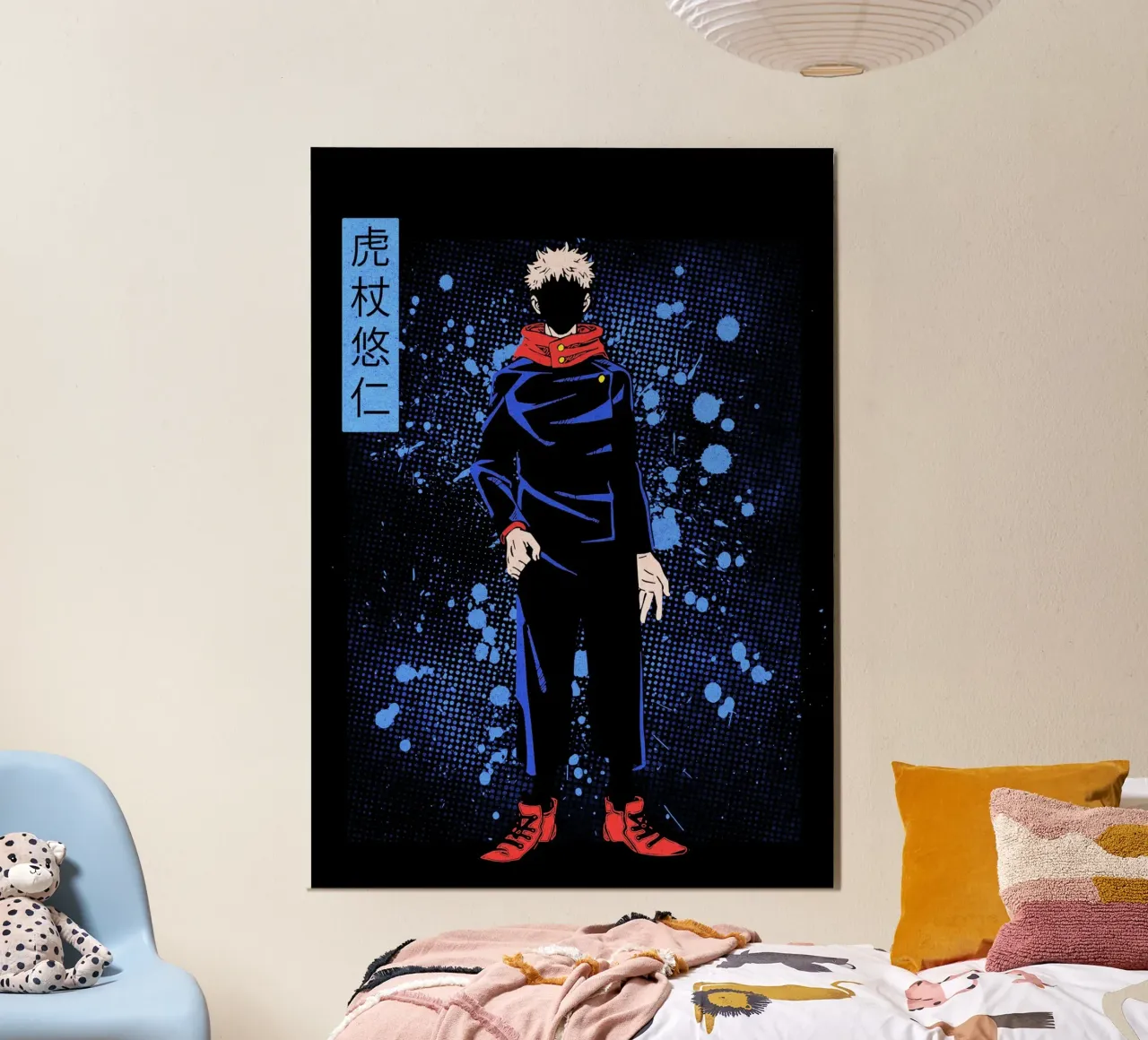 Jujutsu Kaisen carta hahnemühle da Neonartstudio