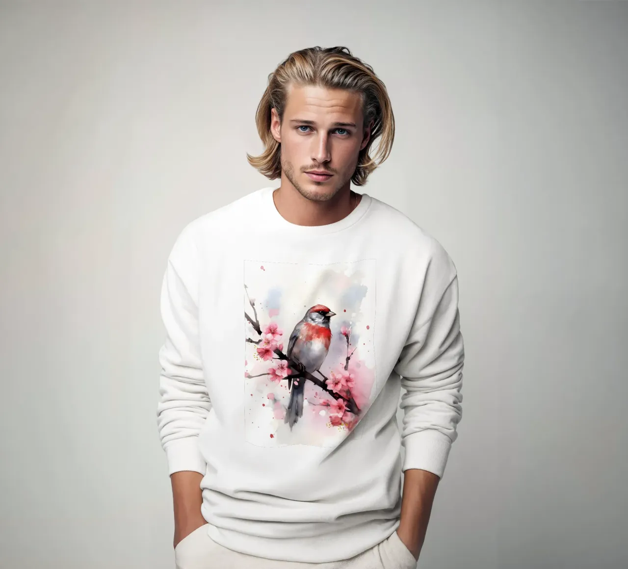 Sparrow Sweatshirt von FreeArtStudio