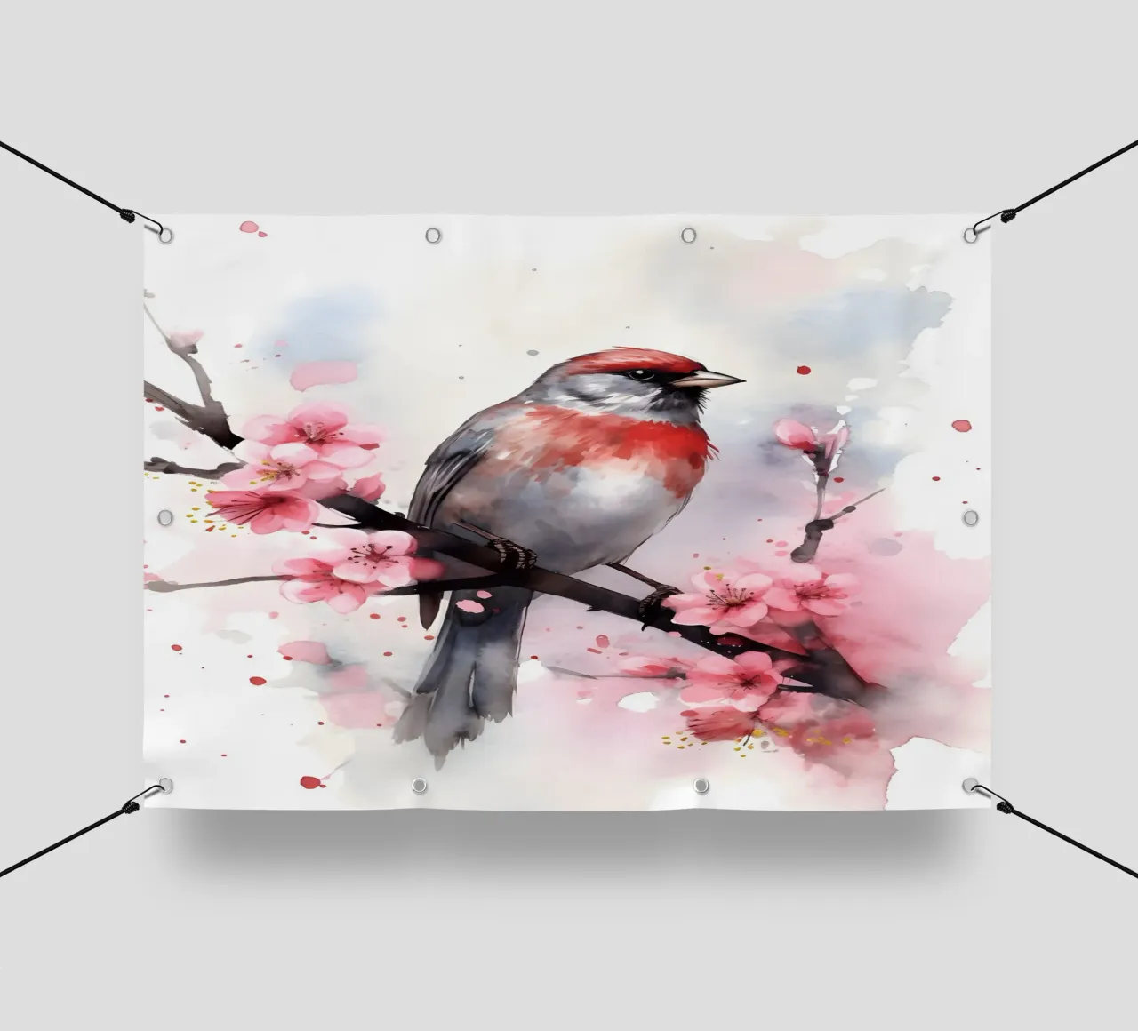 Sparrow lonas publicitarias de FreeArtStudio