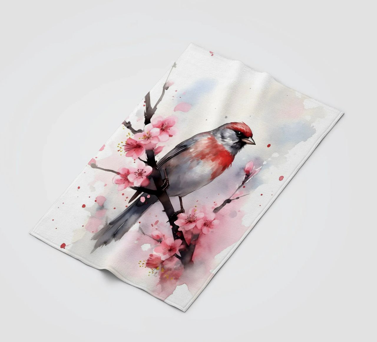 Sparrow coperta in pile da FreeArtStudio