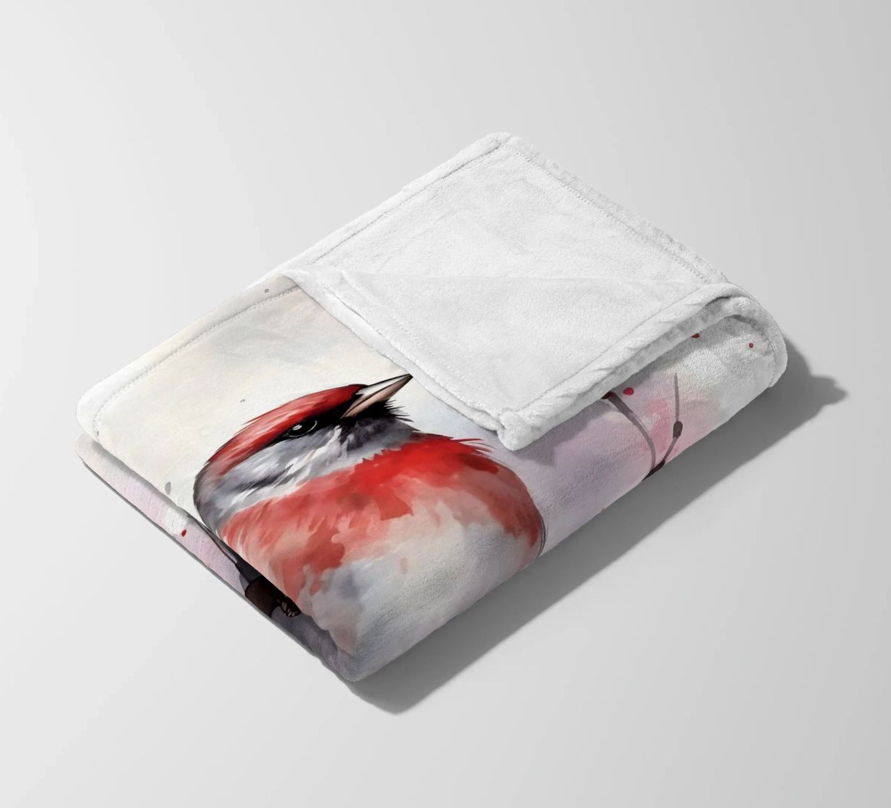 Sparrow coperta in pile da FreeArtStudio