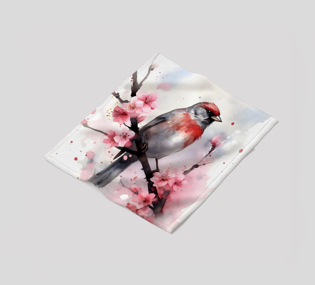 Sparrow coperta in pile da FreeArtStudio