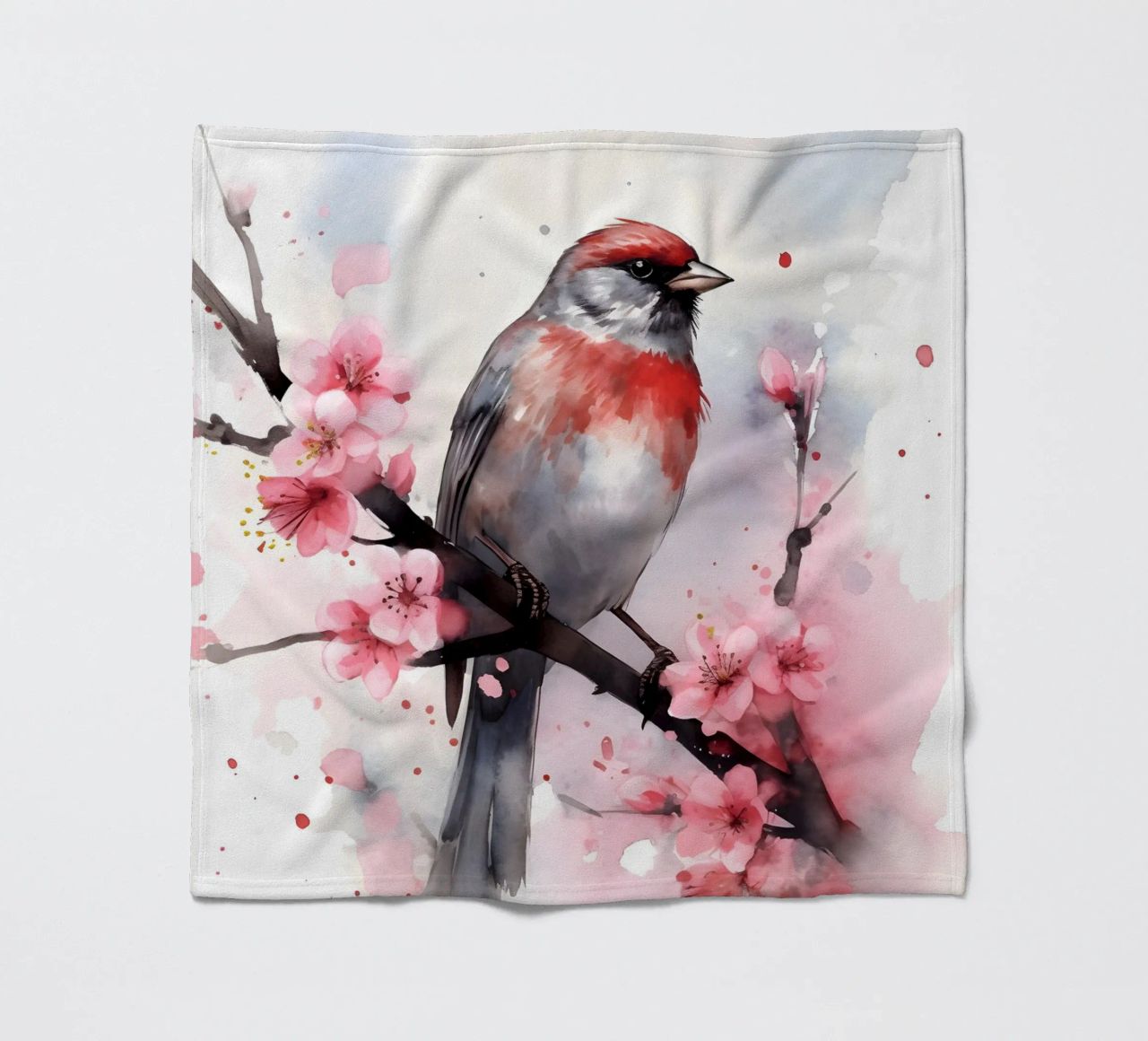 Sparrow coperta in pile da FreeArtStudio
