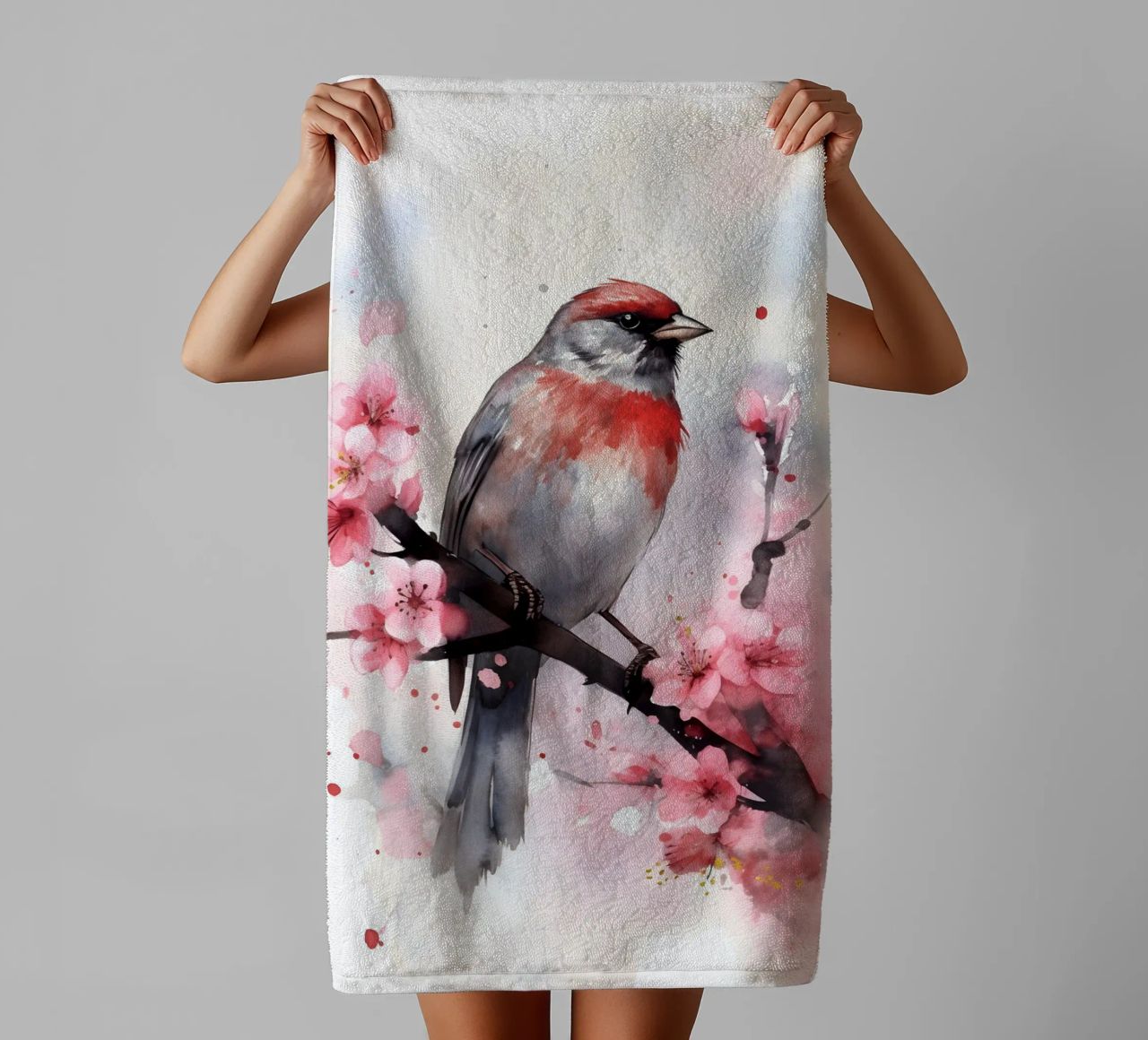 Sparrow asciugamano da bagno da FreeArtStudio
