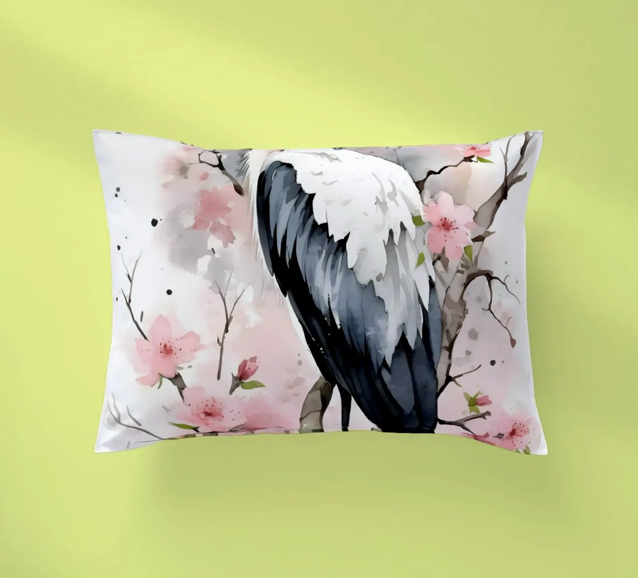 Stork cuscino da FreeArtStudio