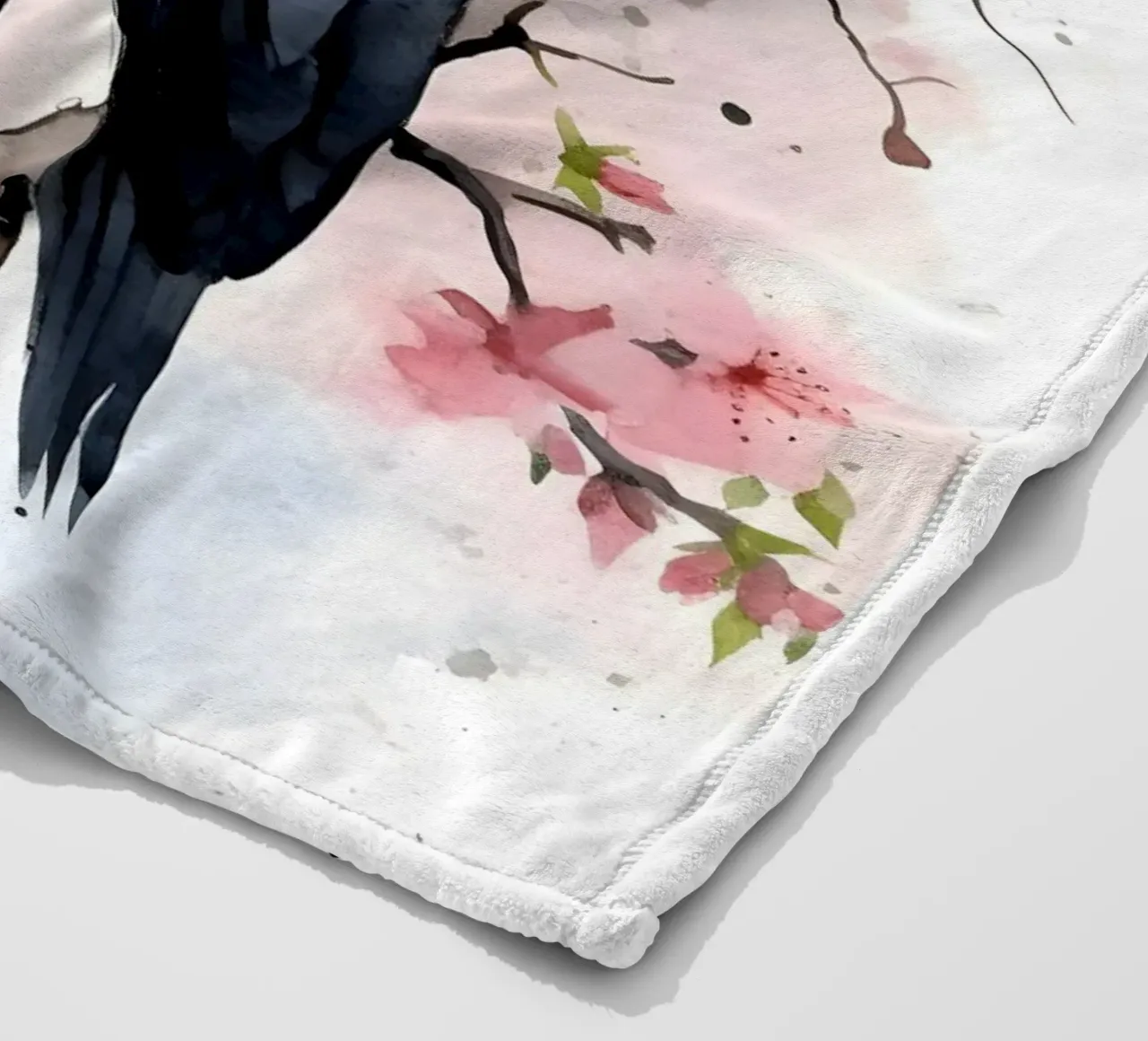 Stork coperta in pile da FreeArtStudio