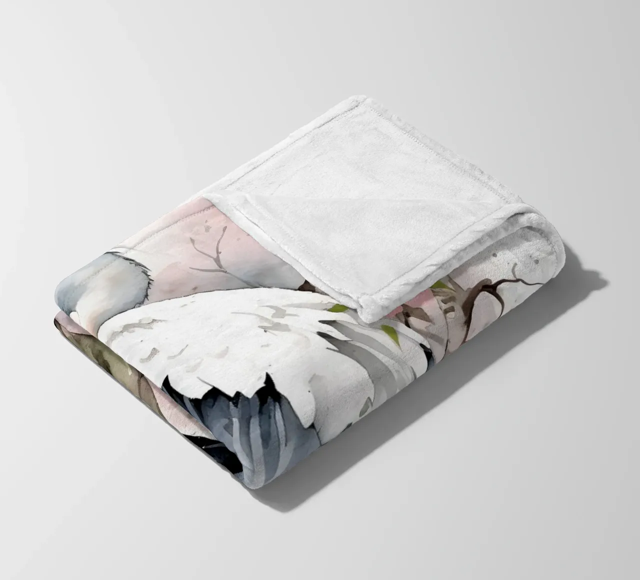 Stork coperta in pile da FreeArtStudio