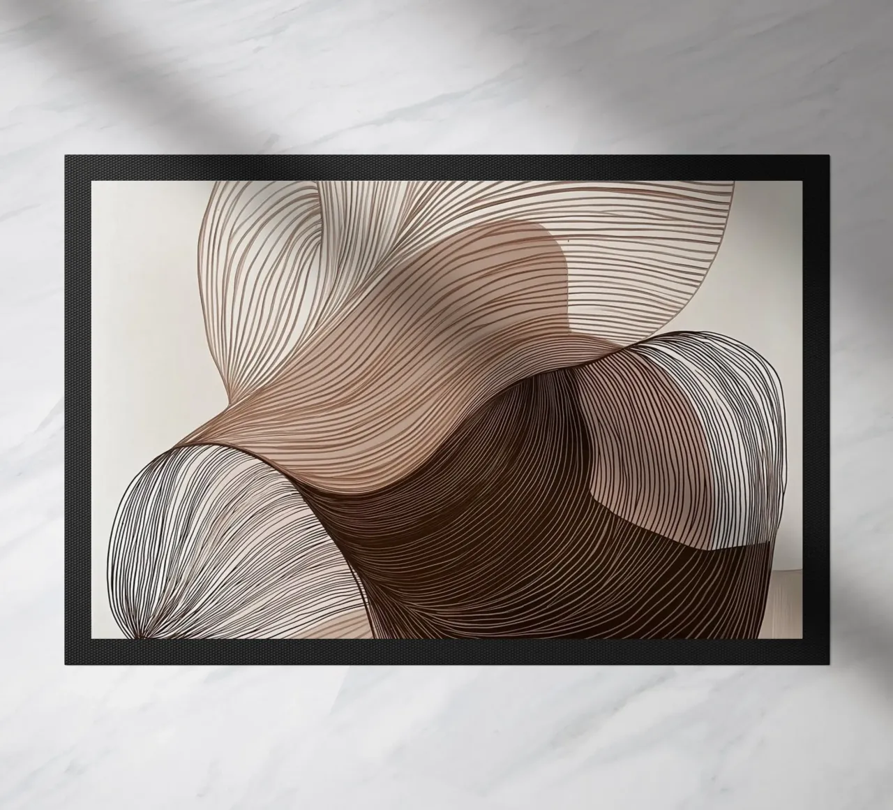 Forme organiche nei colori del marrone zerbino da Imagine