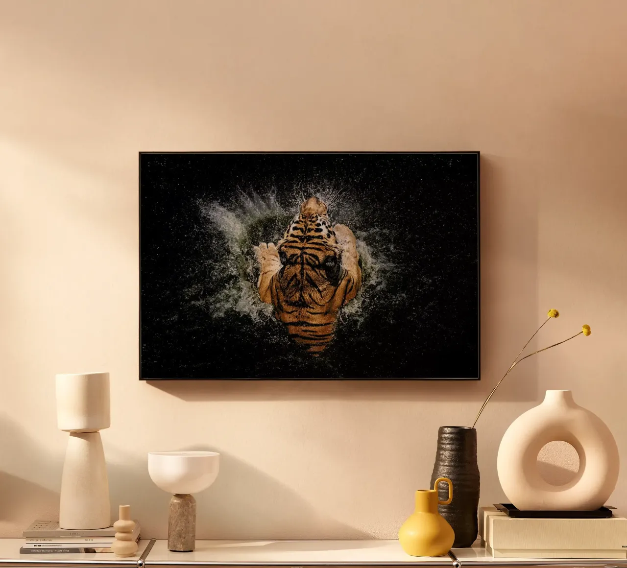 Tiger Splash - Win Leslee plexiglass da Pictufy