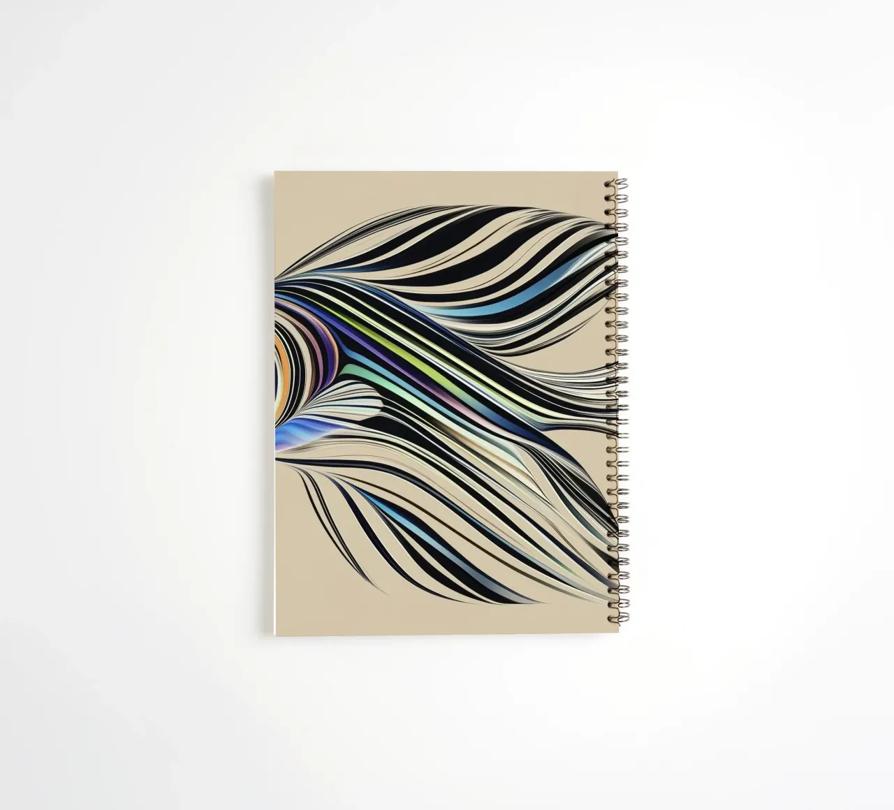 Abstrakte Fische Ringbuch von Imagine