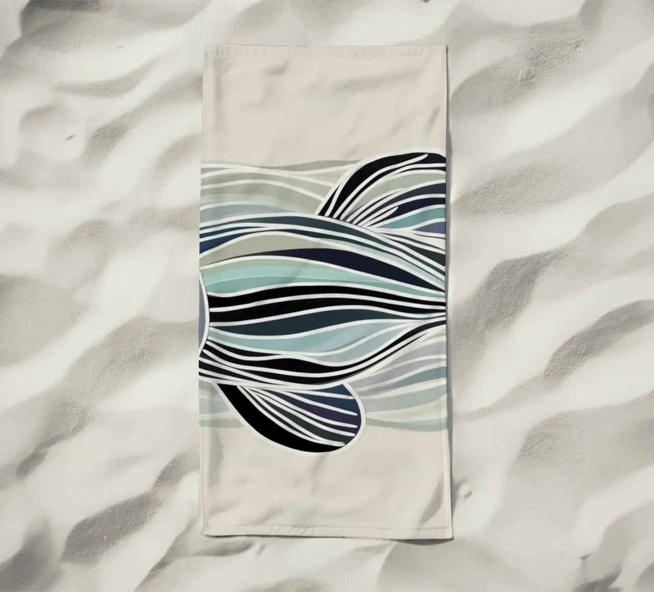 Pesce astratto telo mare da Imagine