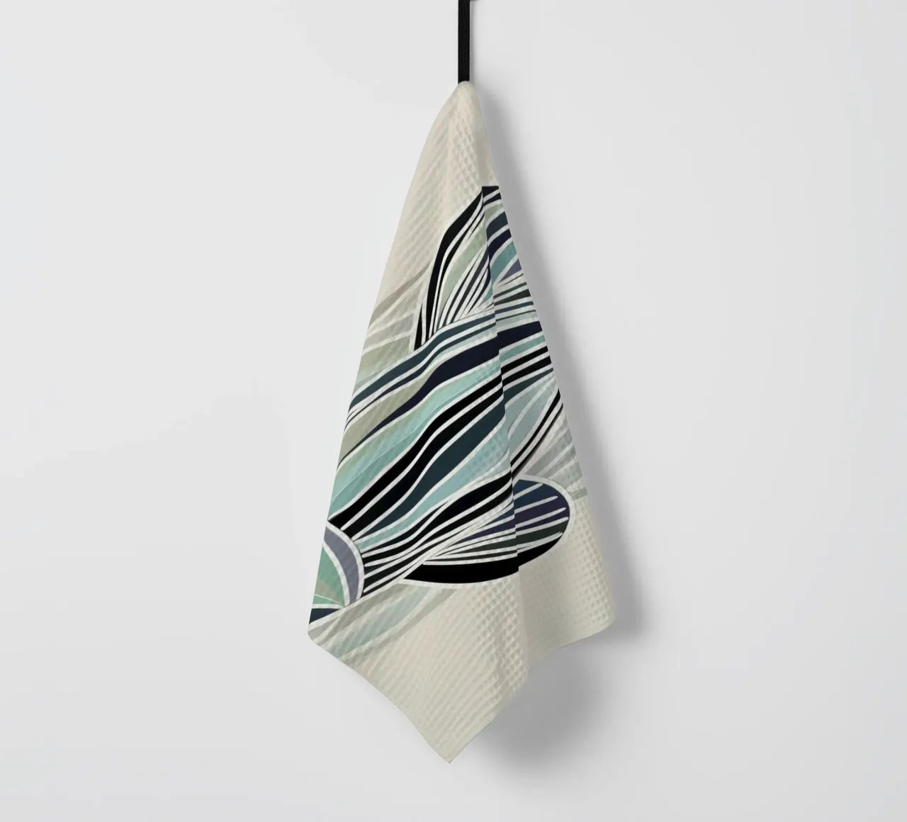 Poisson abstrait torchon de Imagine