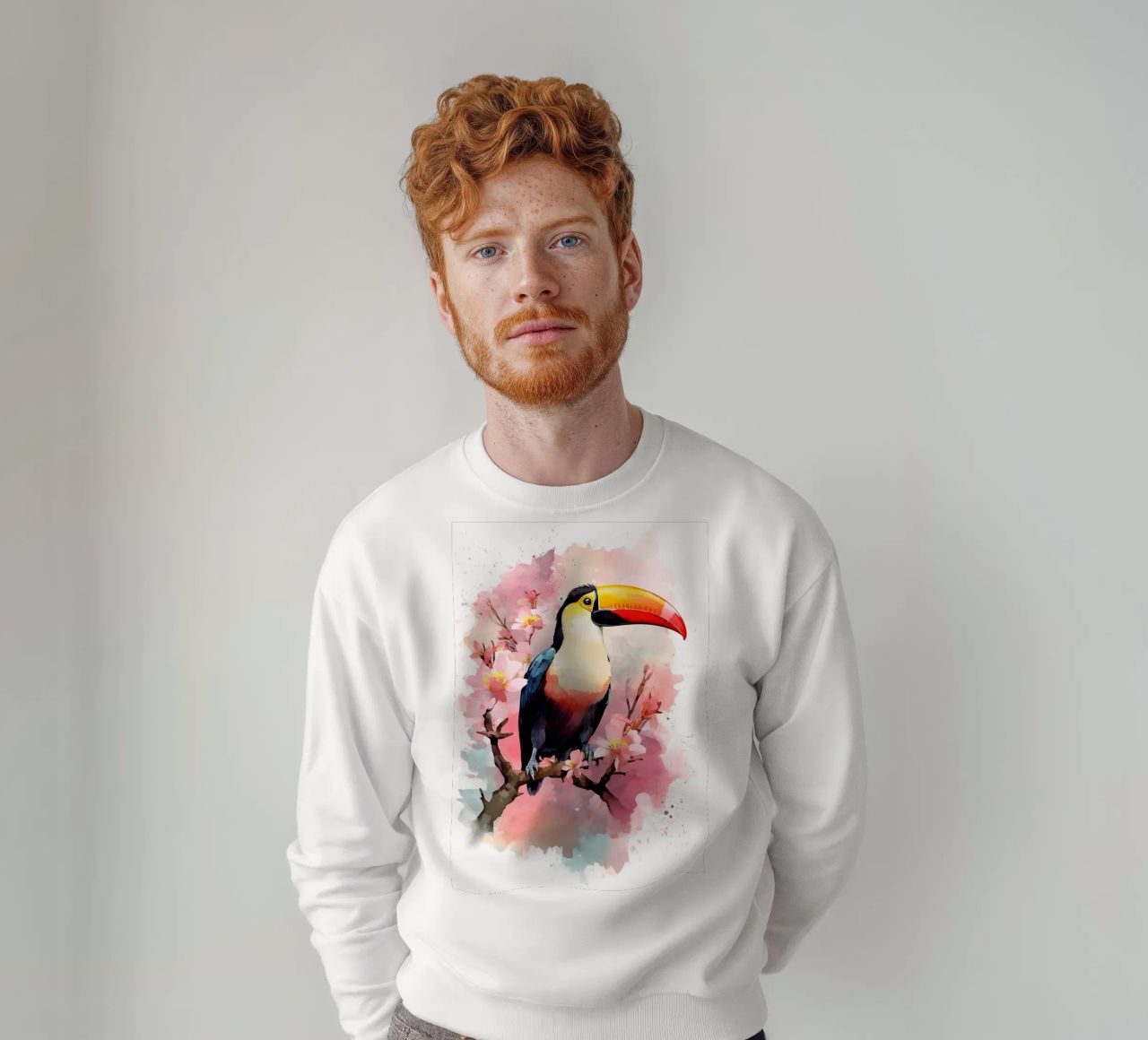 Toucan felpa da FreeArtStudio