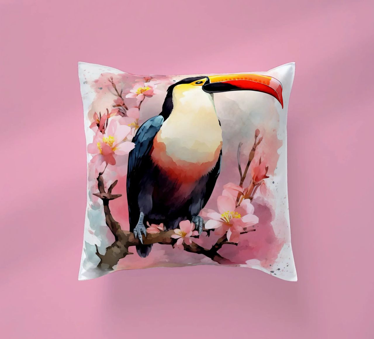 Toucan cuscino da FreeArtStudio