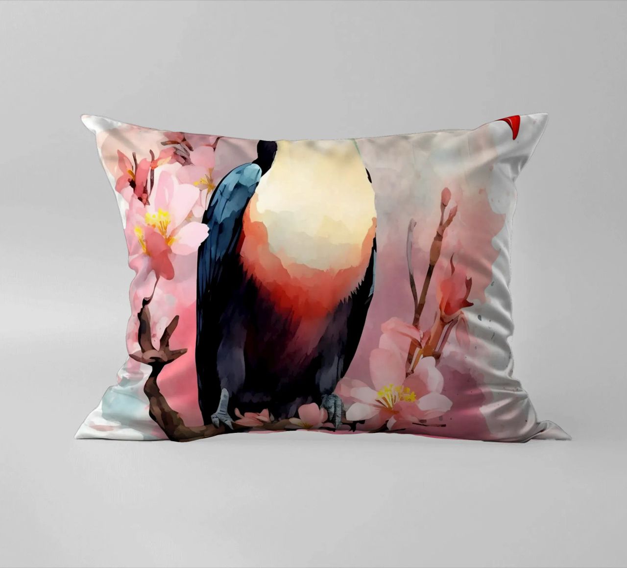 Toucan cuscino da FreeArtStudio