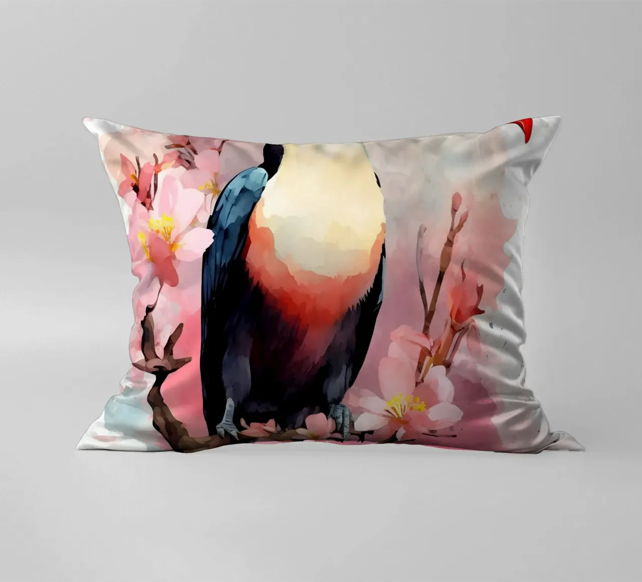 Toucan cojín de FreeArtStudio