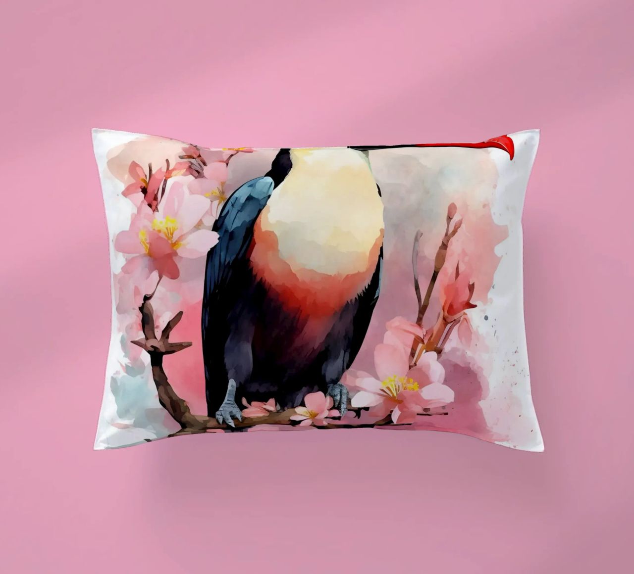 Toucan cuscino da FreeArtStudio
