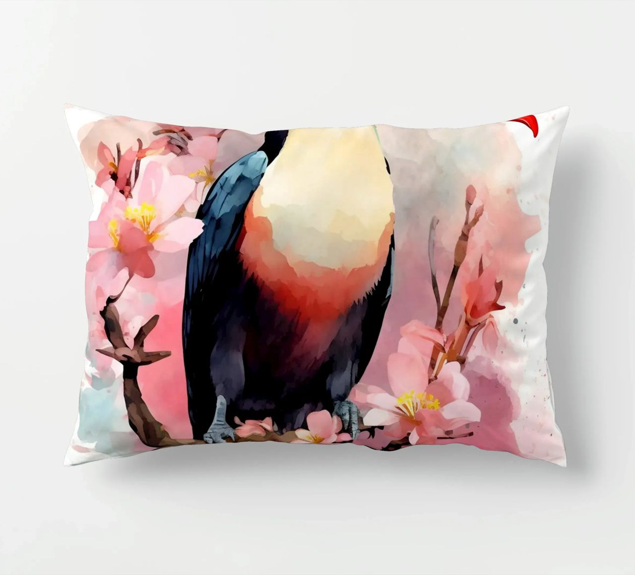 Toucan cuscino da FreeArtStudio