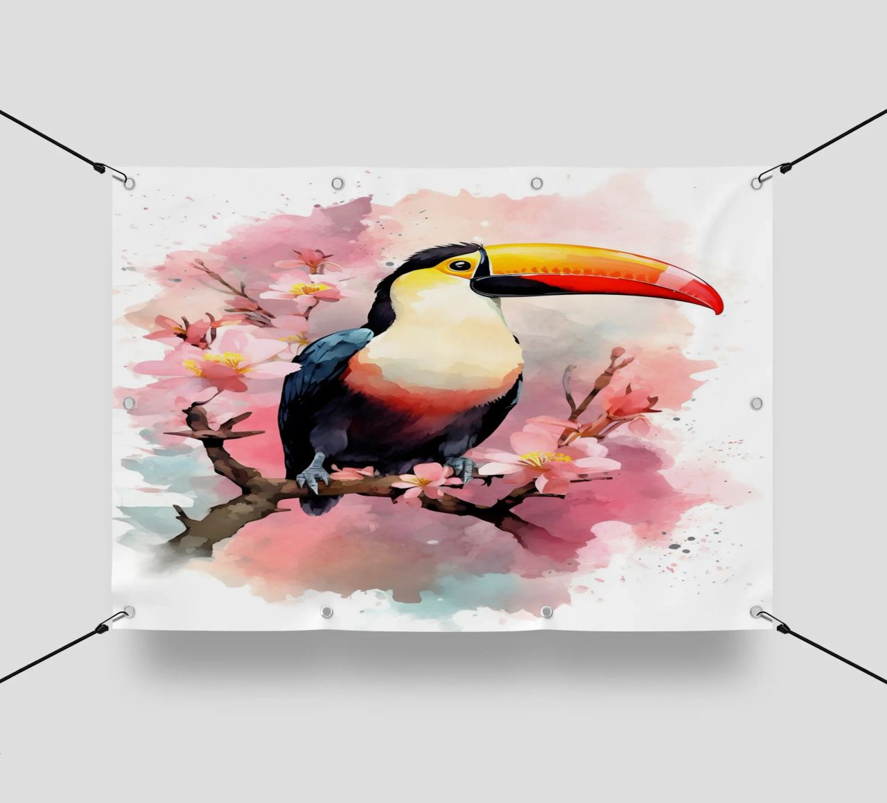 Toucan telo in pvc da FreeArtStudio