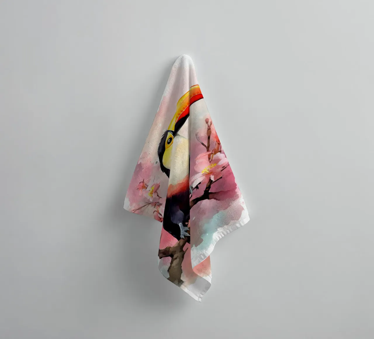 Toucan asciugamano da bagno da FreeArtStudio