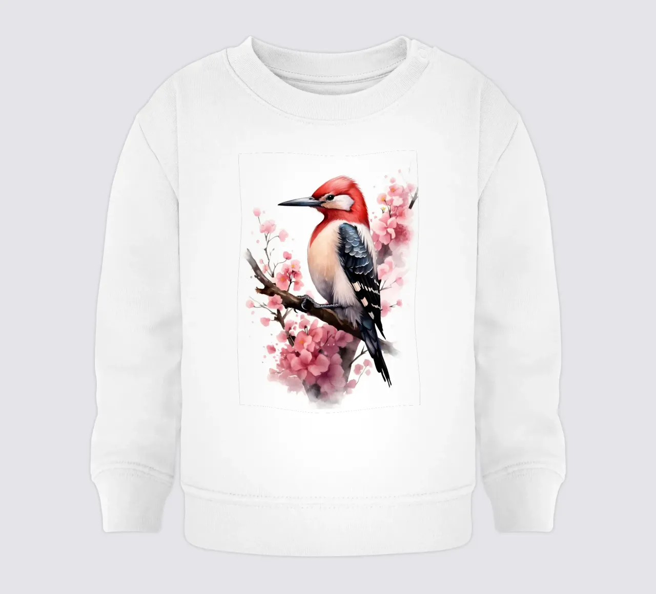 Woodpecker felpa neonato da FreeArtStudio