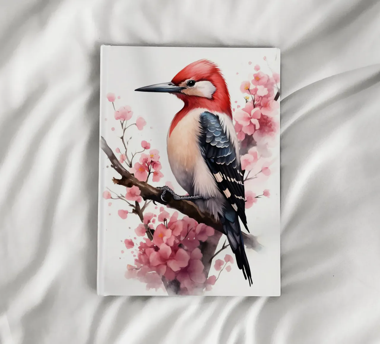 Woodpecker notebook by FreeArtStudio