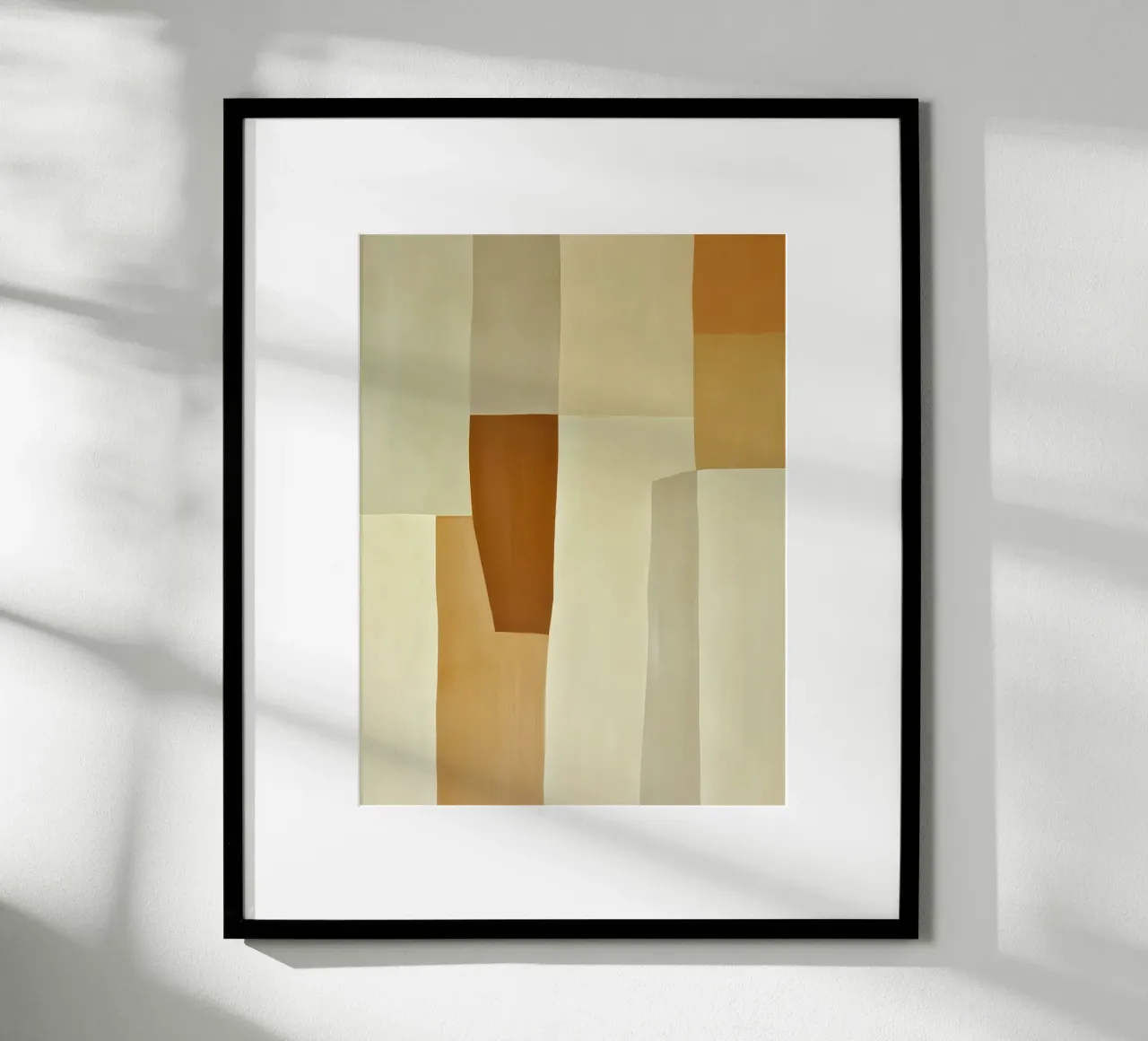 Abstract surfaces in earth tones hahnemühle by Imagine