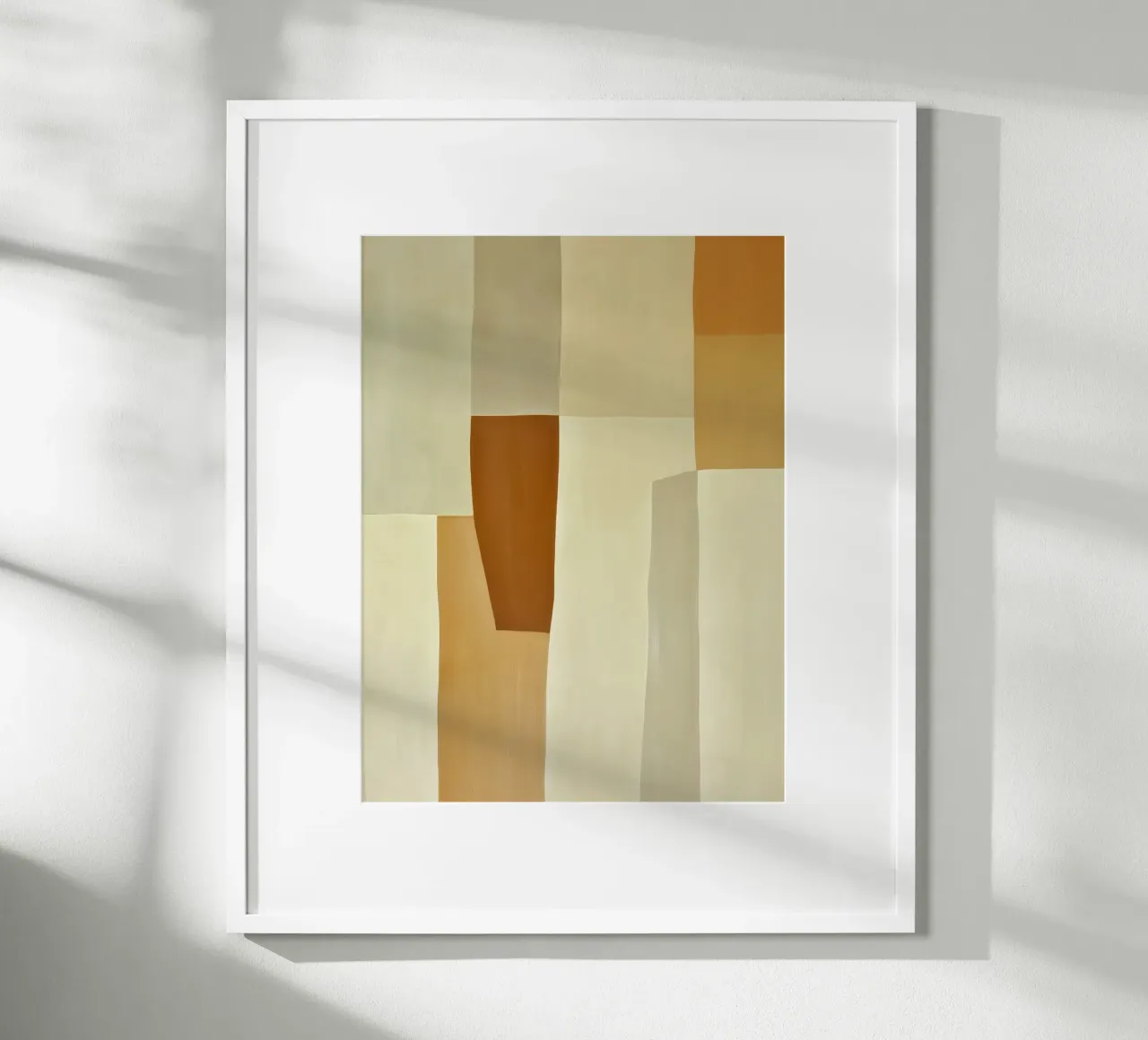 Abstract surfaces in earth tones hahnemühle by Imagine