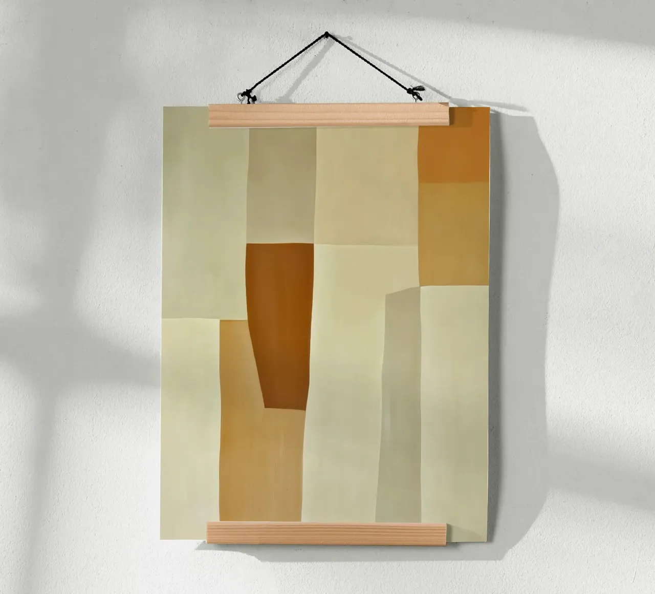 Abstract surfaces in earth tones hahnemühle by Imagine
