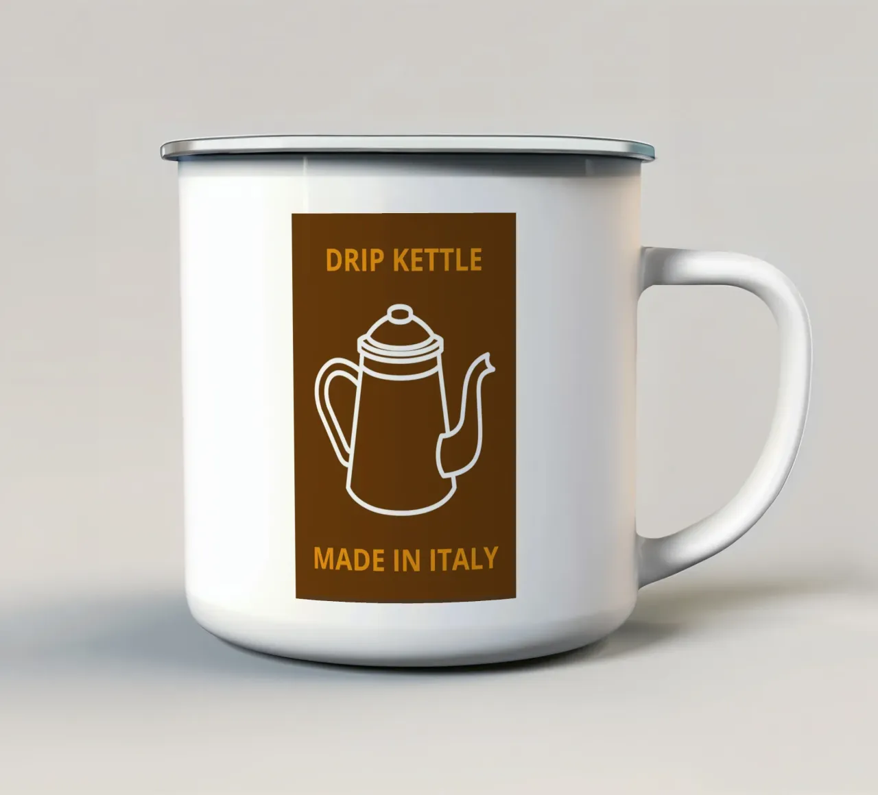 Drip Kettle - Made in Italy tazza in smalto da LisaArtes