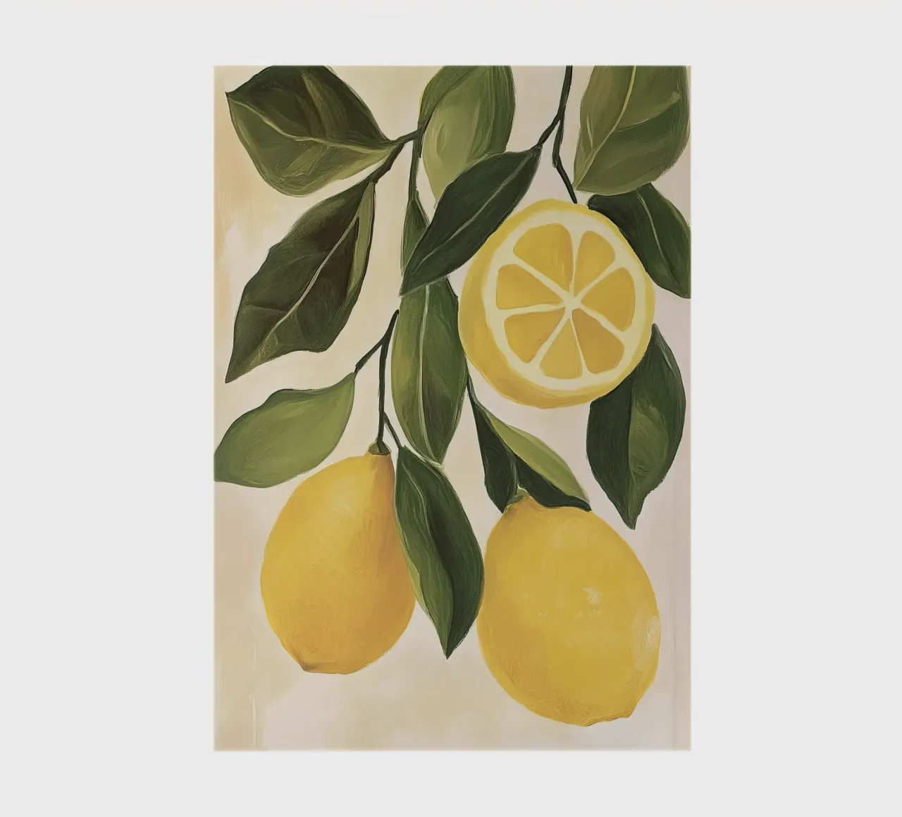 Lemons notebook by Imagine