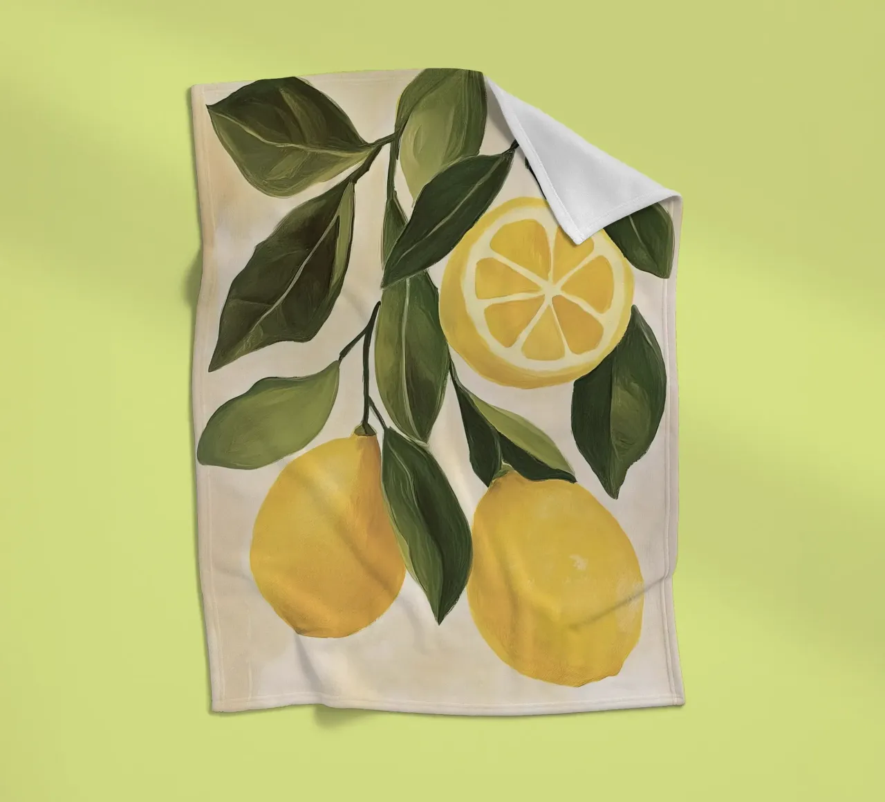 Limoni coperta in pile da Imagine