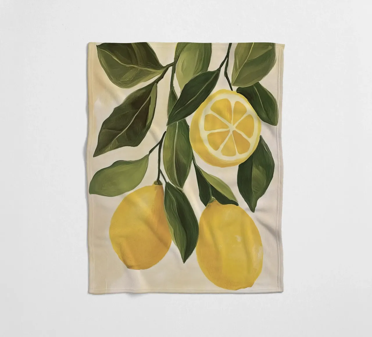 Limoni coperta in pile da Imagine