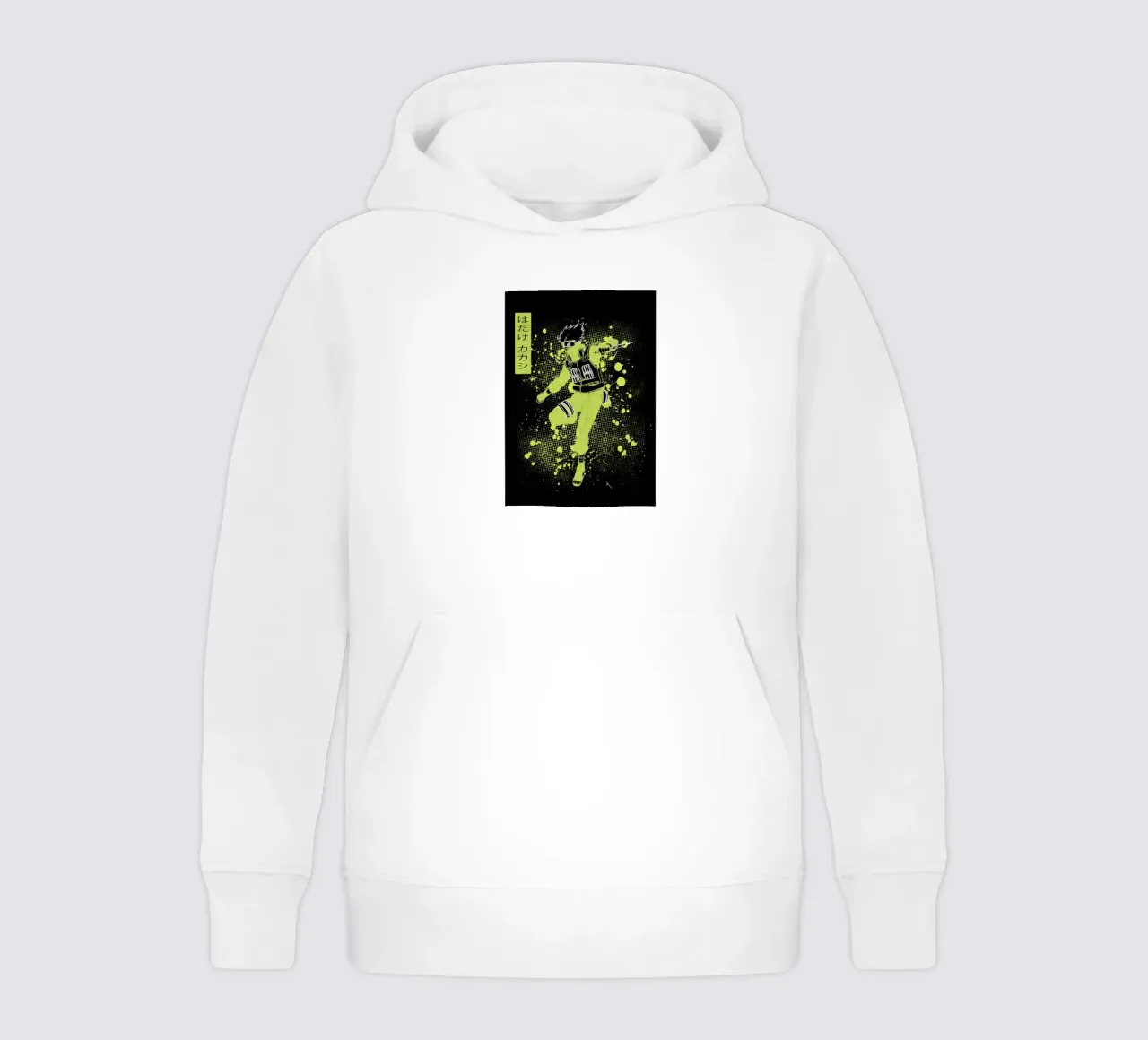 Kakashi Hatake felpa bambino con cappuccio da Neonartstudio