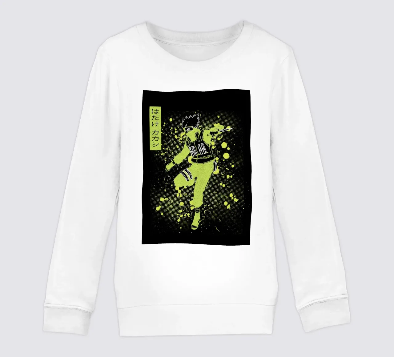 Kakashi Hatake felpa bambino da Neonartstudio