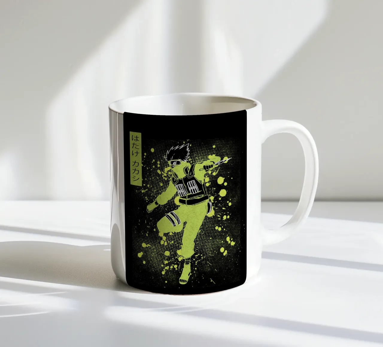 Kakashi Hatake tazza in ceramica da Neonartstudio