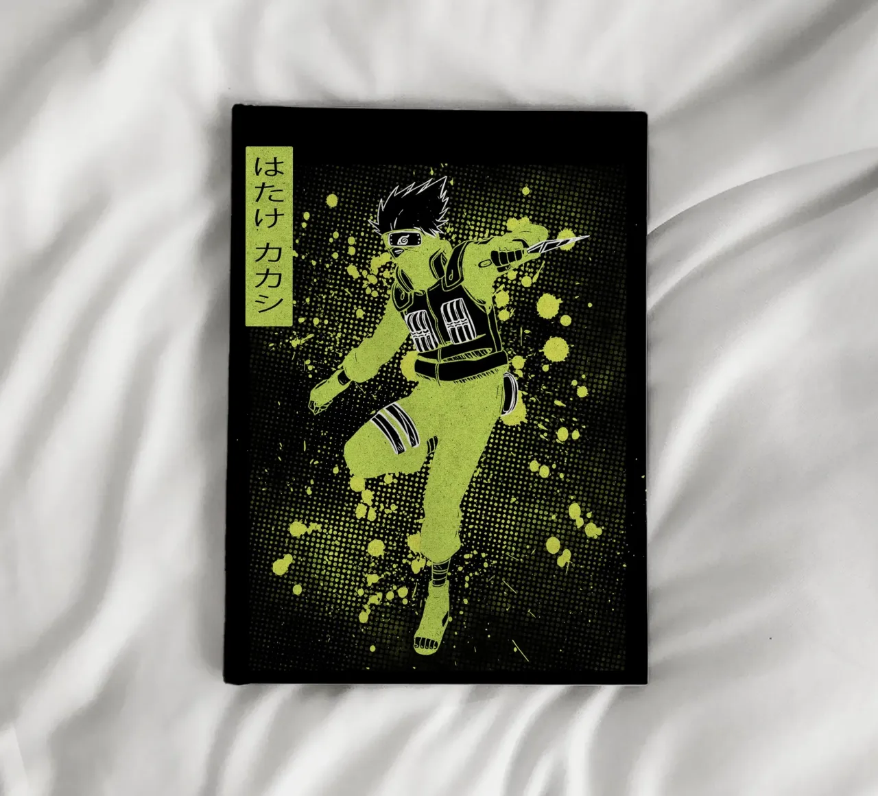 Kakashi Hatake notebook by Neonartstudio