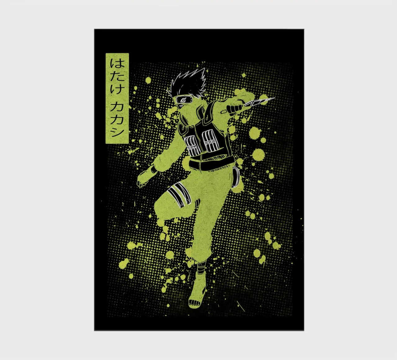 Kakashi Hatake notebook by Neonartstudio