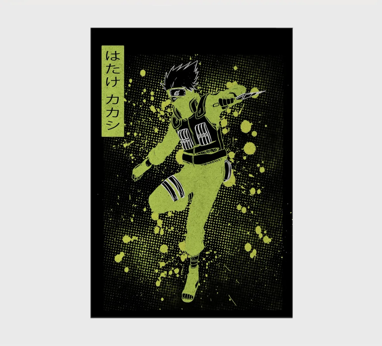 Kakashi Hatake notebook by Neonartstudio
