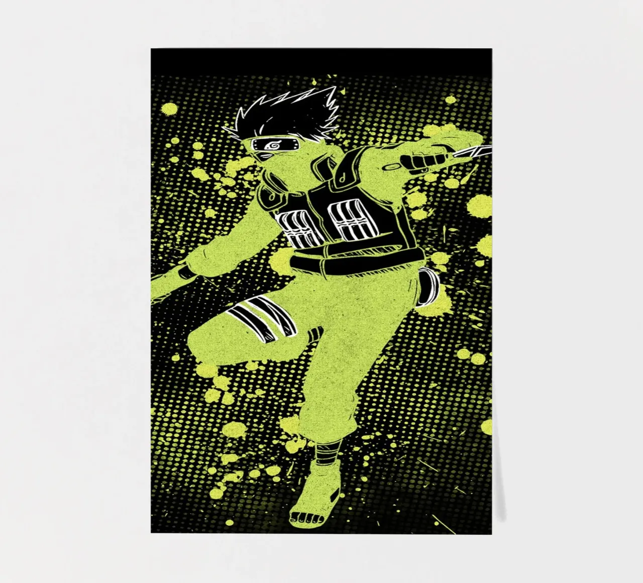 Kakashi Hatake foglio adesivo da Neonartstudio