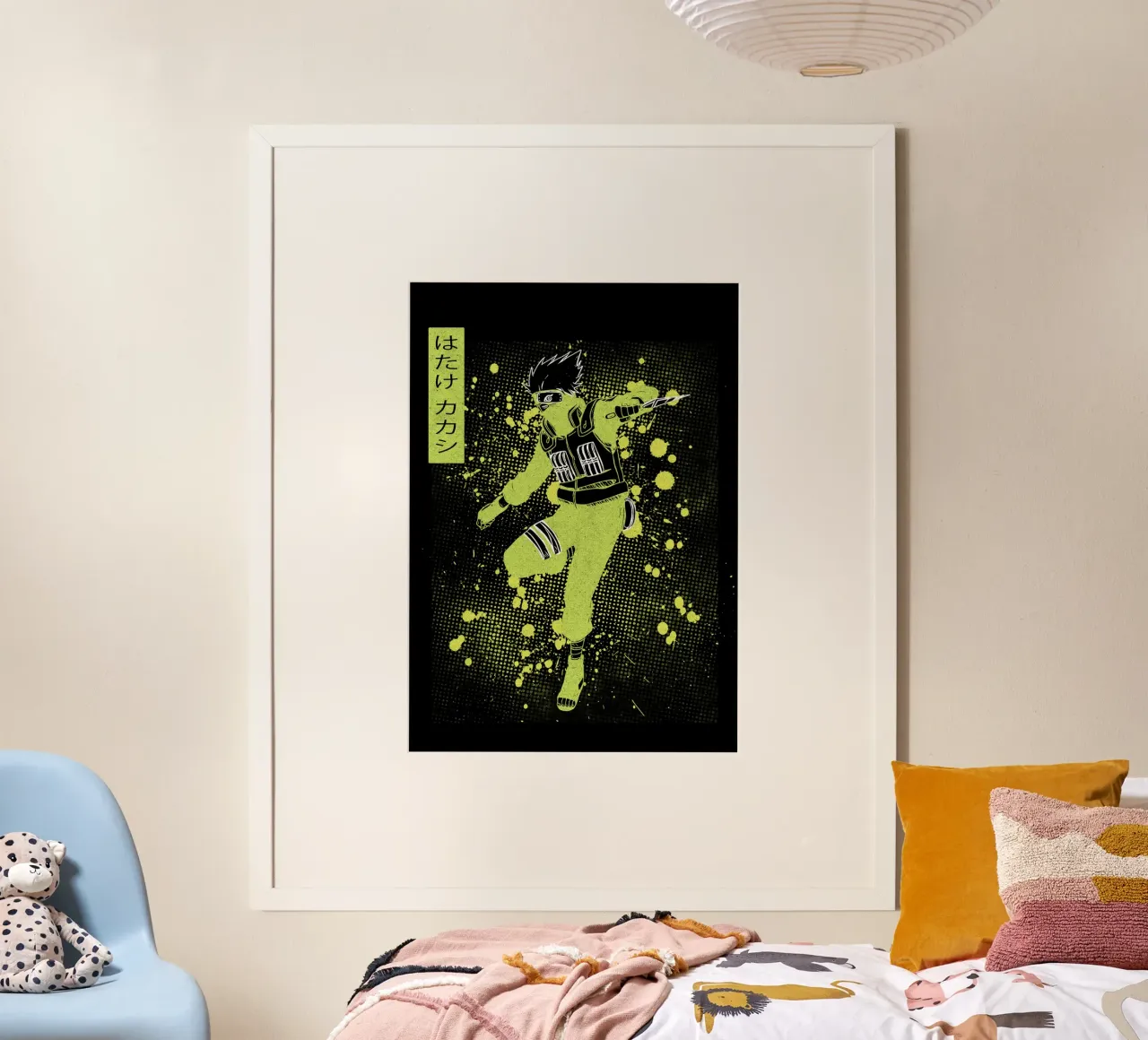 Kakashi Hatake carta hahnemühle da Neonartstudio