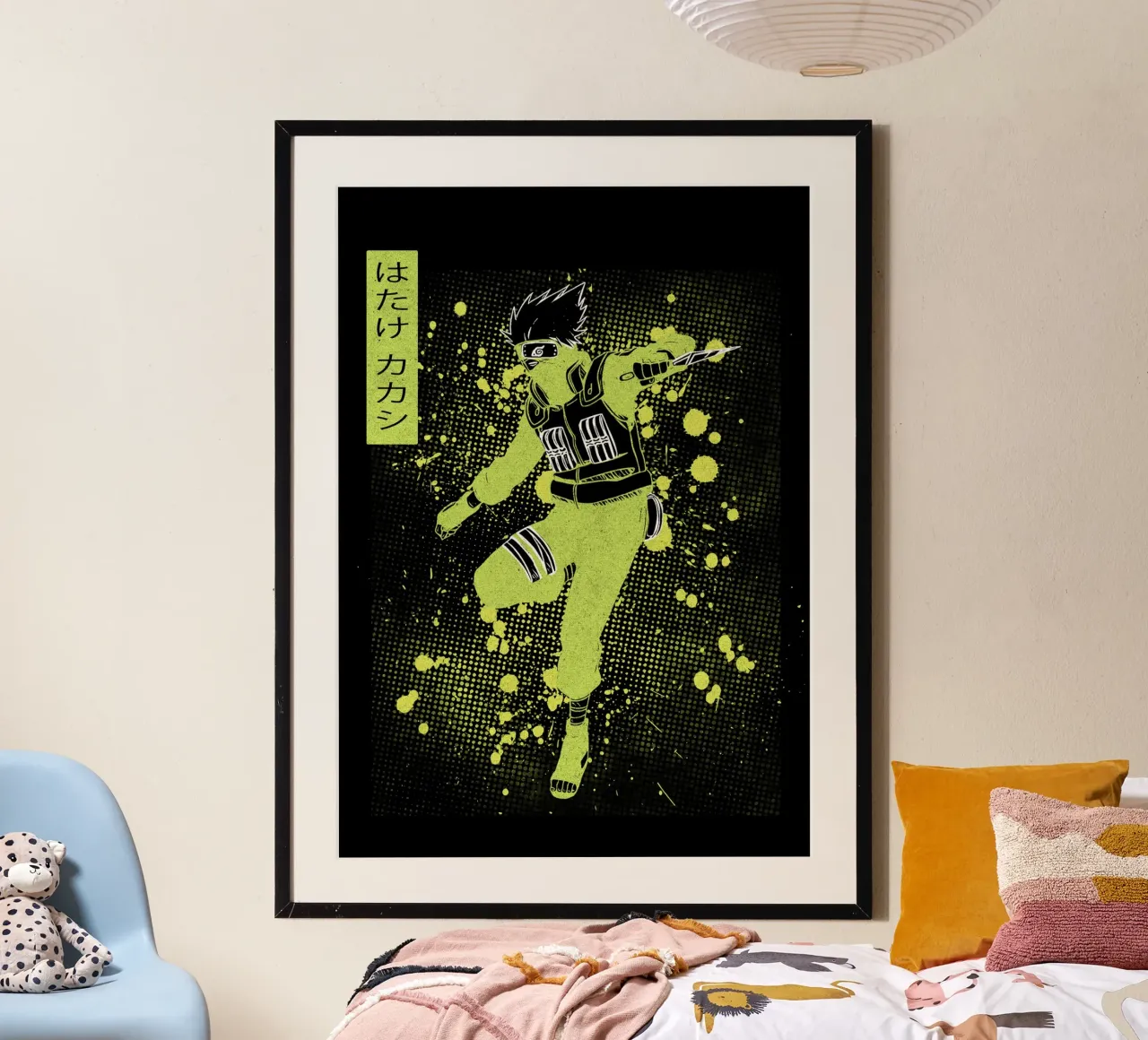 Kakashi Hatake carta hahnemühle da Neonartstudio