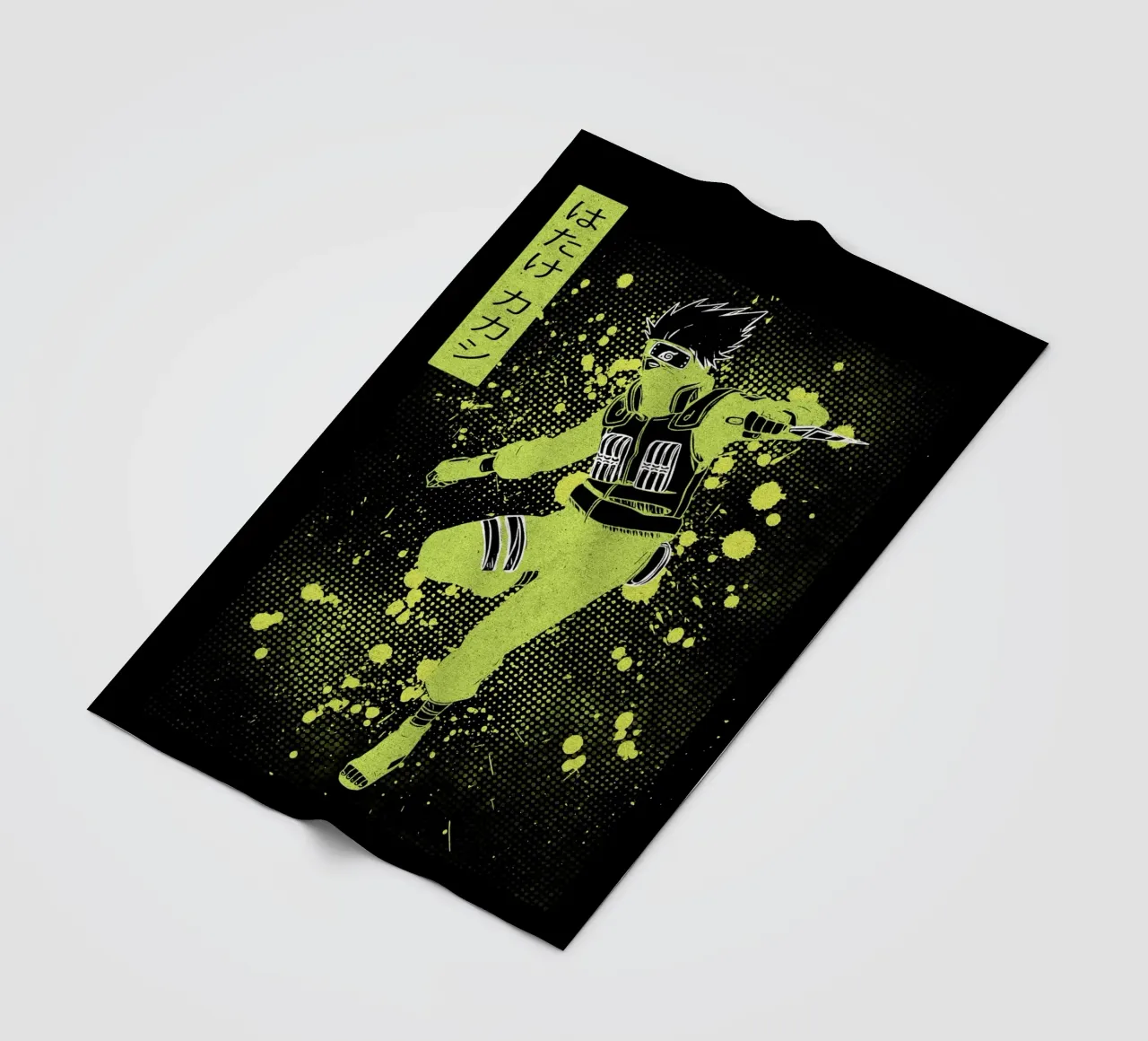 Kakashi Hatake coperta in pile da Neonartstudio