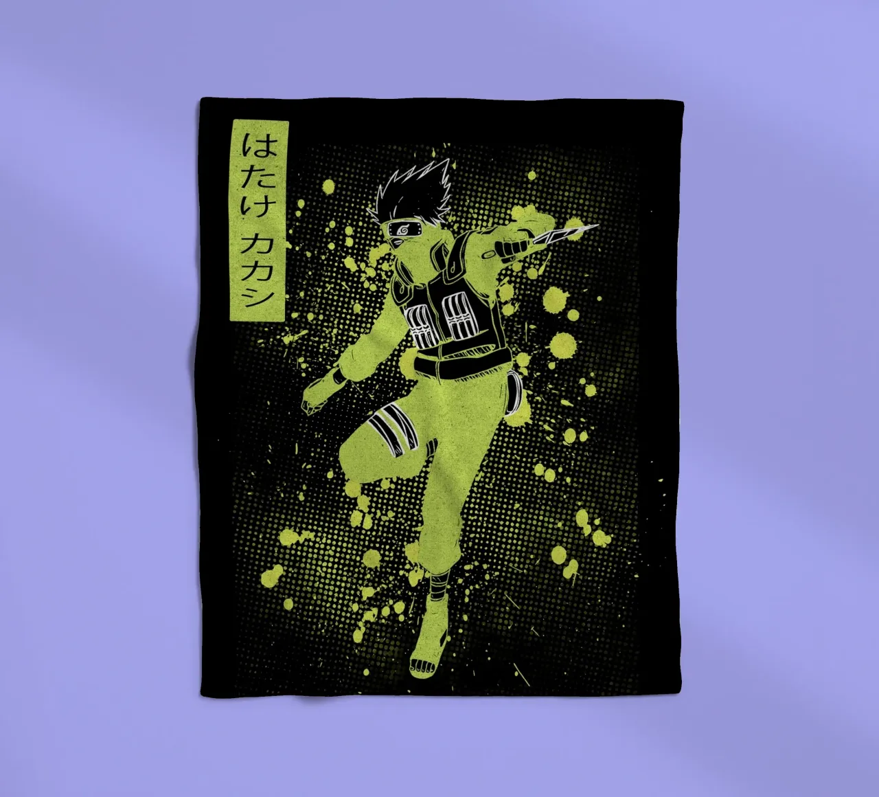 Kakashi Hatake coperta in pile da Neonartstudio