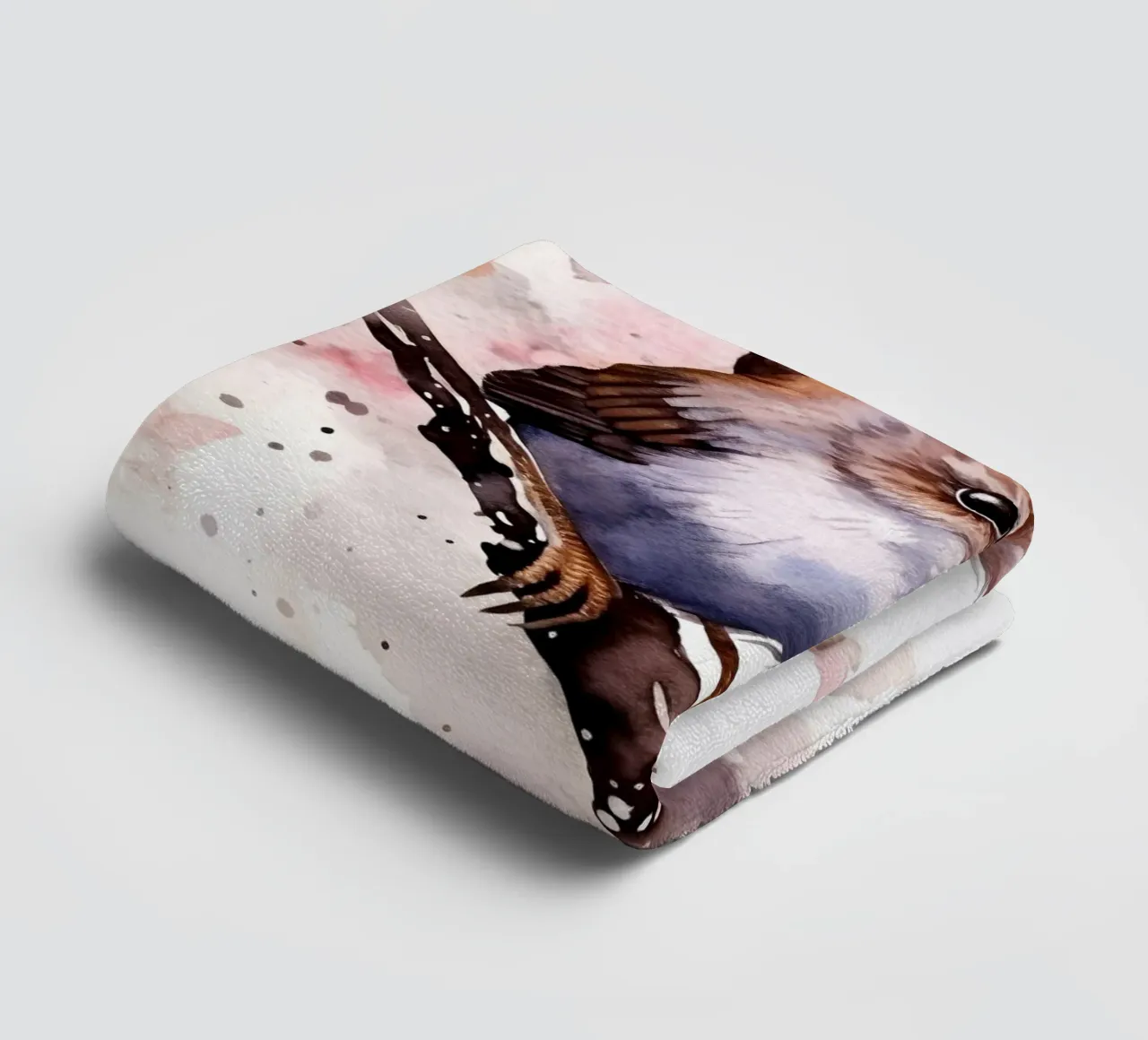 Wren asciugamano da bagno da FreeArtStudio