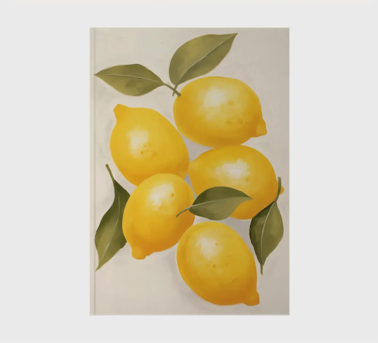 Lemons notebook by Imagine