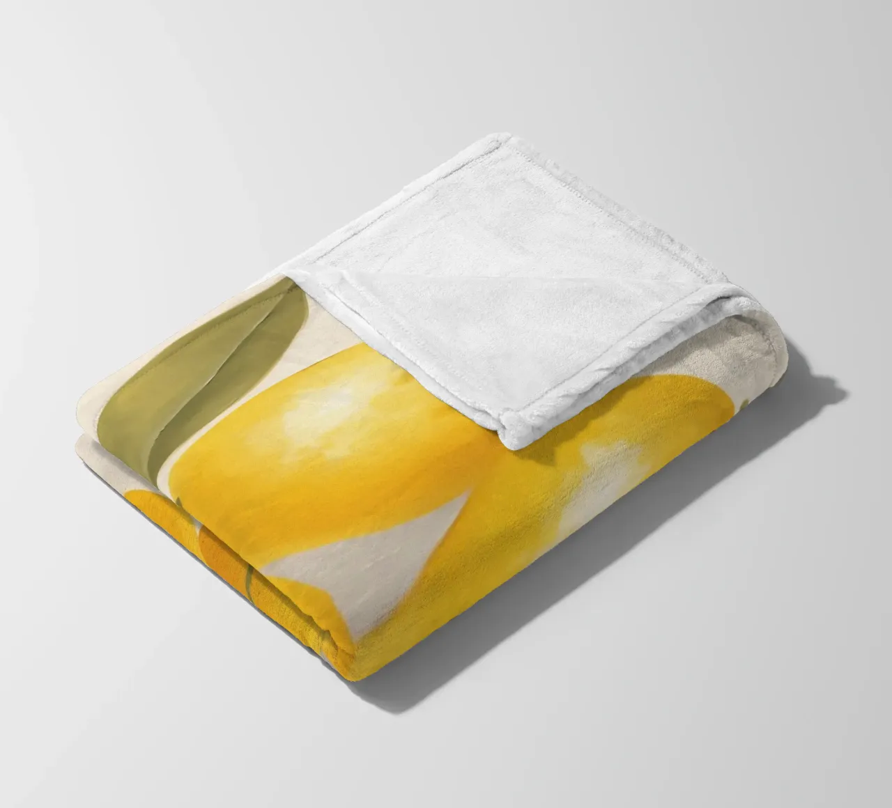 Lemons fleece blanket by Imagine