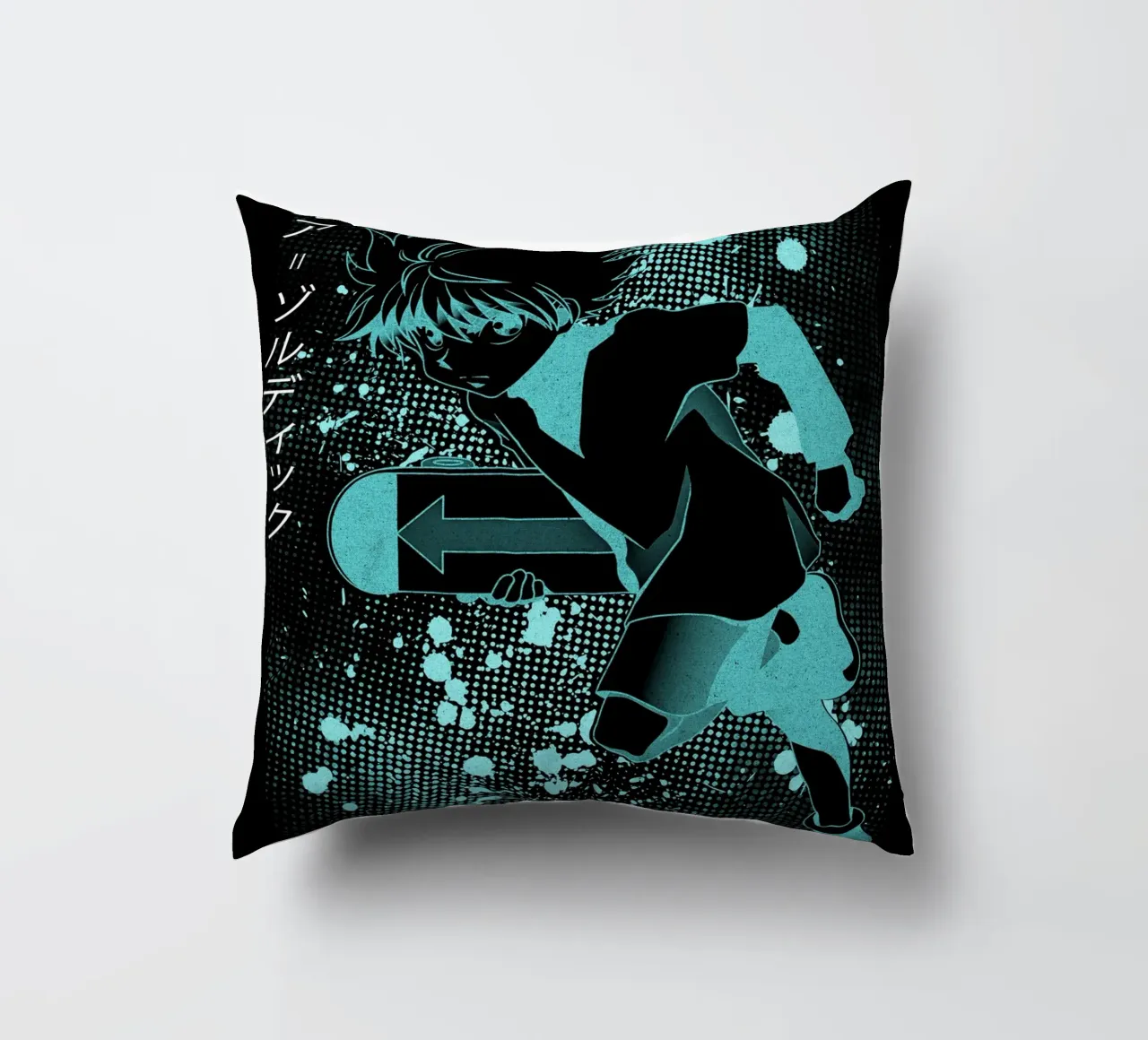 Killua Zoldyck cuscino da Neonartstudio